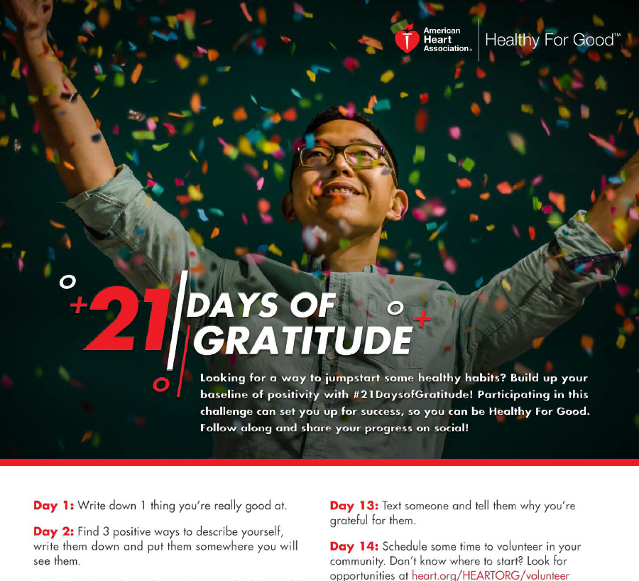 21 Days of Gratitude